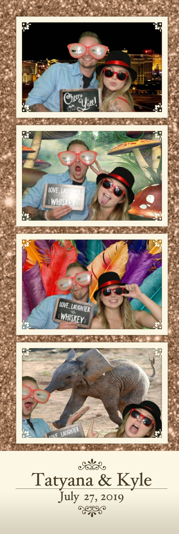 Tatyana and Kyle’s Wedding | View more photos from the event at gallery.photoboothbillings.com/u/PhotoBoothBillings/Tatyana-and-Kyle’s-Wedding